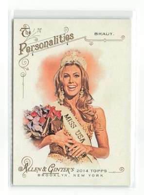 ERIN BRADY #112 2014 TOPPS ALLEN GINTER'S