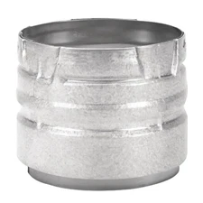 DuraVent PelletVent 3in Appliance Adapter Multi-Fuel Stove Pipe Fitting 3PVL-AD