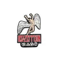 Led Zeppelin Plant Page Bonham Music Rock Band Patch, Iron On/Sew On
