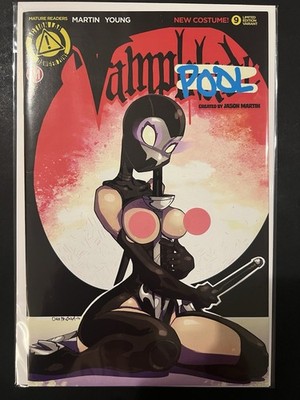 Vampblade #9 Vamppool 'Gwenpool' Homage Risque Action Lab Dan Mendoza FN