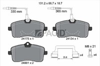 Pagid Bremsbelagsatz BremsklöTze FüR Peugeot 407 SW 6E_ 6D_