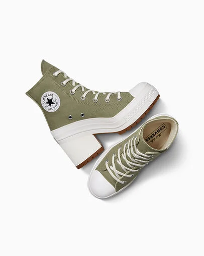 Converse Chuck 70 De Luxe Heel-Light Field Green Surplus- A11899C