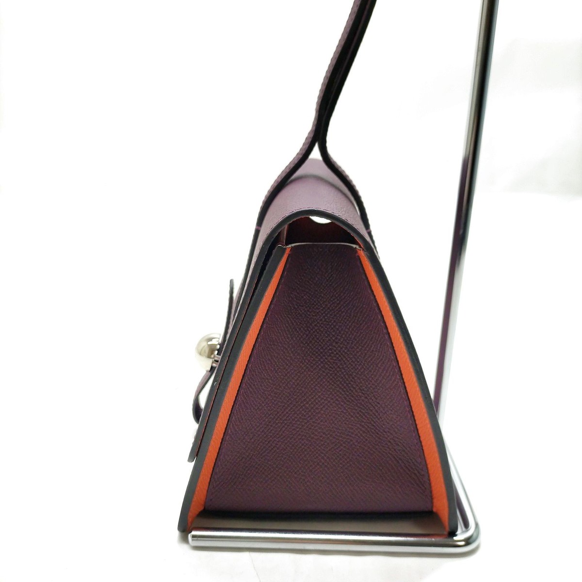 MOYNAT Hand Bag Purple Leather 3136395 View 4