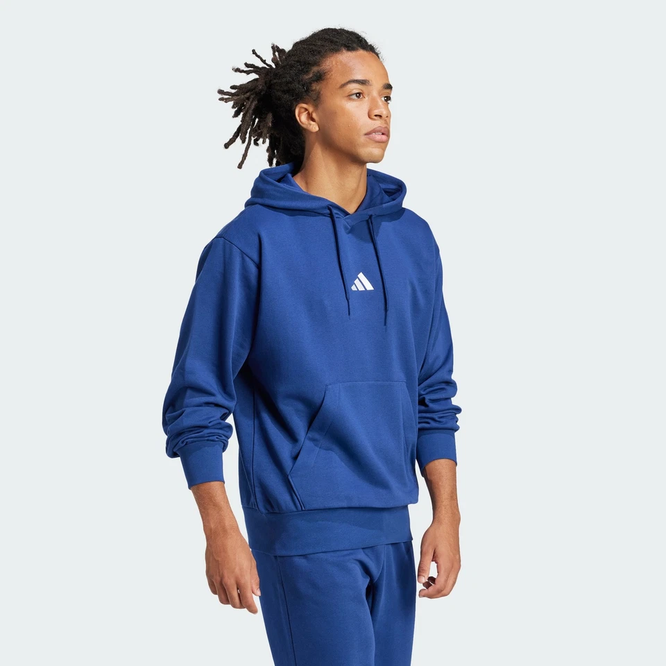 adidas Sportswear AU Men Lifestyle Essentials Feelcozy Fleece Hoodie - image 3 of 4