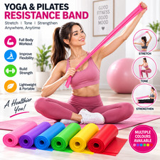 Physio Resistance Band Exercise Pilates Yoga Recovery Latex Strength Therapyband