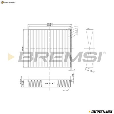 FILTER INNENRAUMLUFT FC1333C FÜR MERCEDES-BENZ M 111.977 2.3L 4cyl M-CLASS 2.7L
