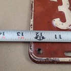 1932 Iowa IA License Plate 33-5315 Original Paint 12 1/2" x 5 1/2" — photo 6