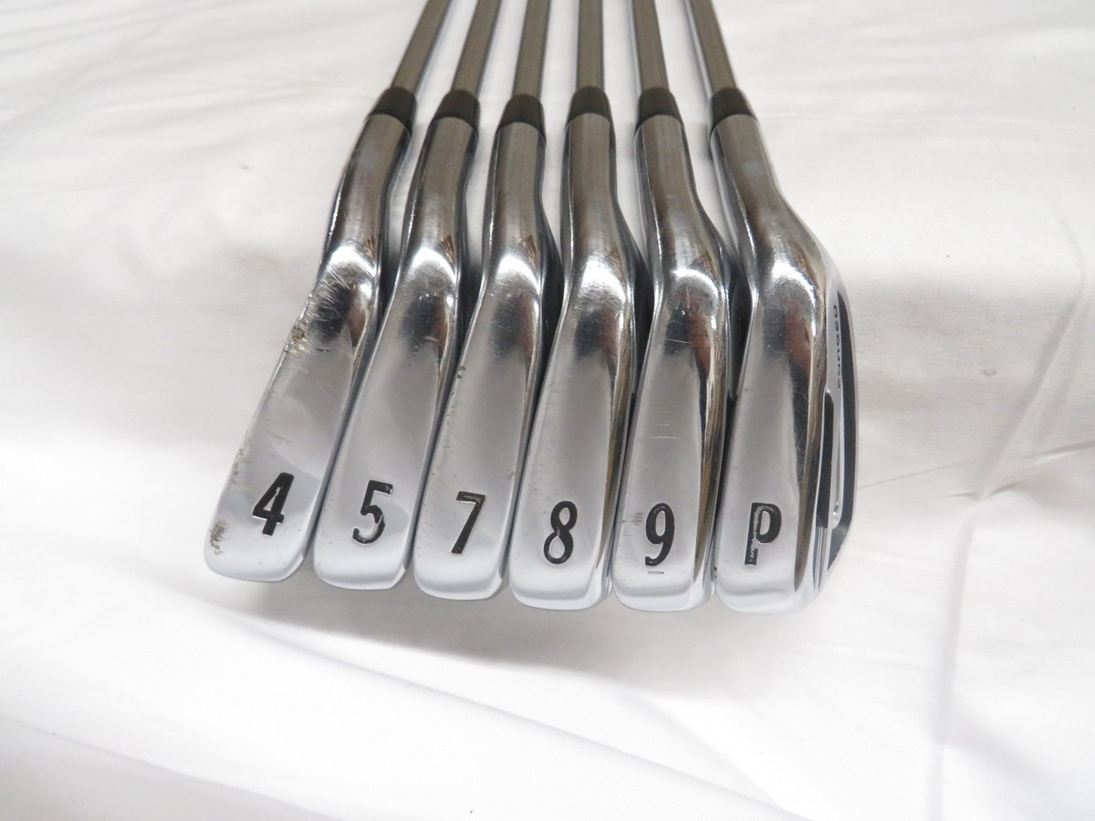 Used Titleist 714 AP2 Iron Set 4-PW Dynamic Gold S300 Stiff Steel