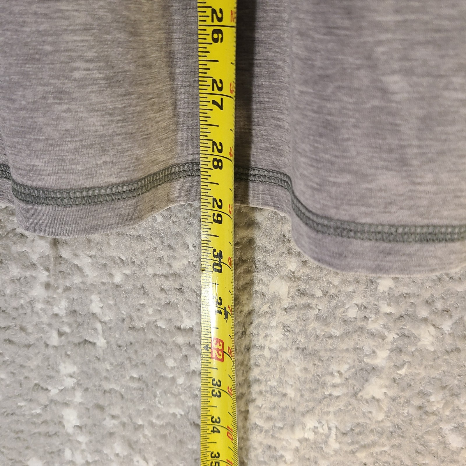 Outerknown Origin Tee Large Gray Polyester Tencel… - image 5