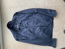 Henri Lloyd Men's Navy Blue Zip Up Jacket Size 38 PTP 24.5ins