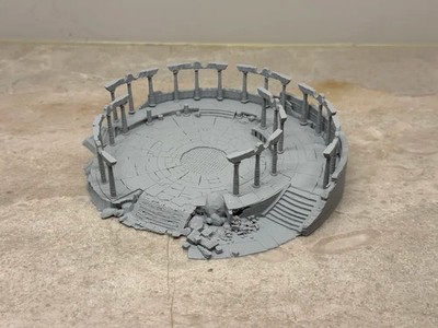 Grimdark Wargaming Gothic Ancient Shrine Terrain