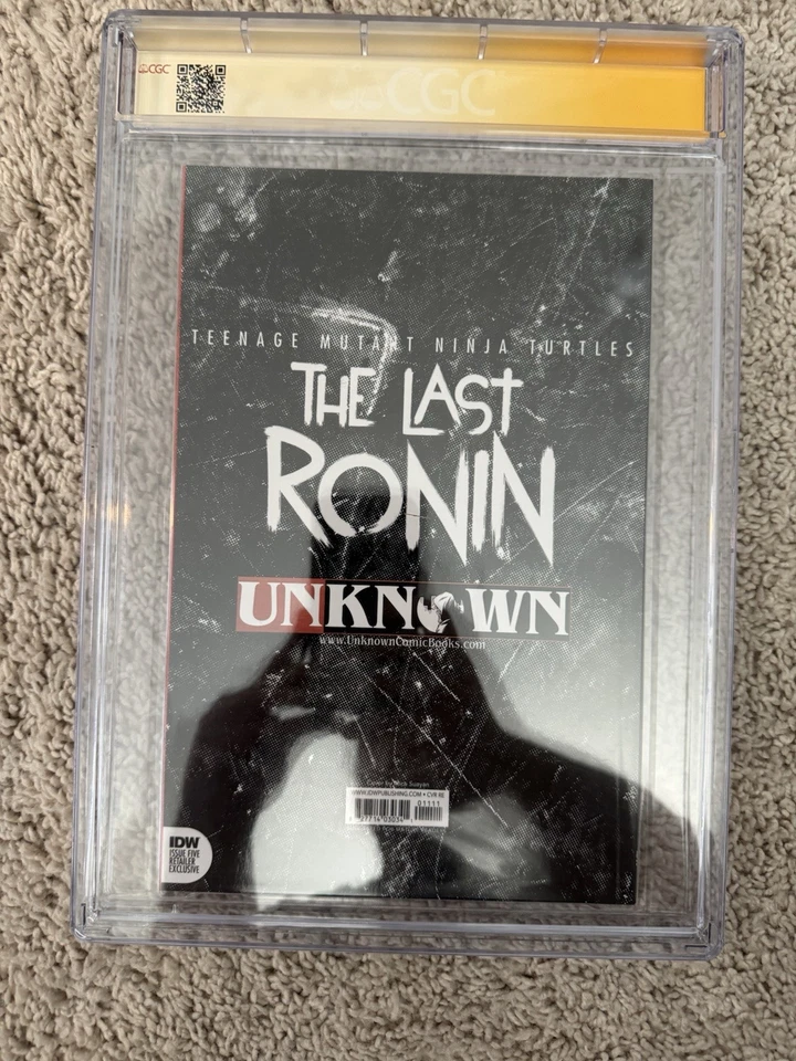 TMNT The Last Ronin #5 CGC 9.6 Signature Series Signed & Sketch By Mico Suayan - Image 2 of 2
