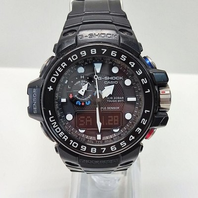 CASIO G-SHOCK GWN-1000B-1AJF GULFMASTER Schwarze Herrenuhr
