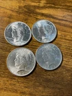 (4) 1922,23,24,25 Silver Peace Dollars Brilliant Uncirculated, *Take a Look*