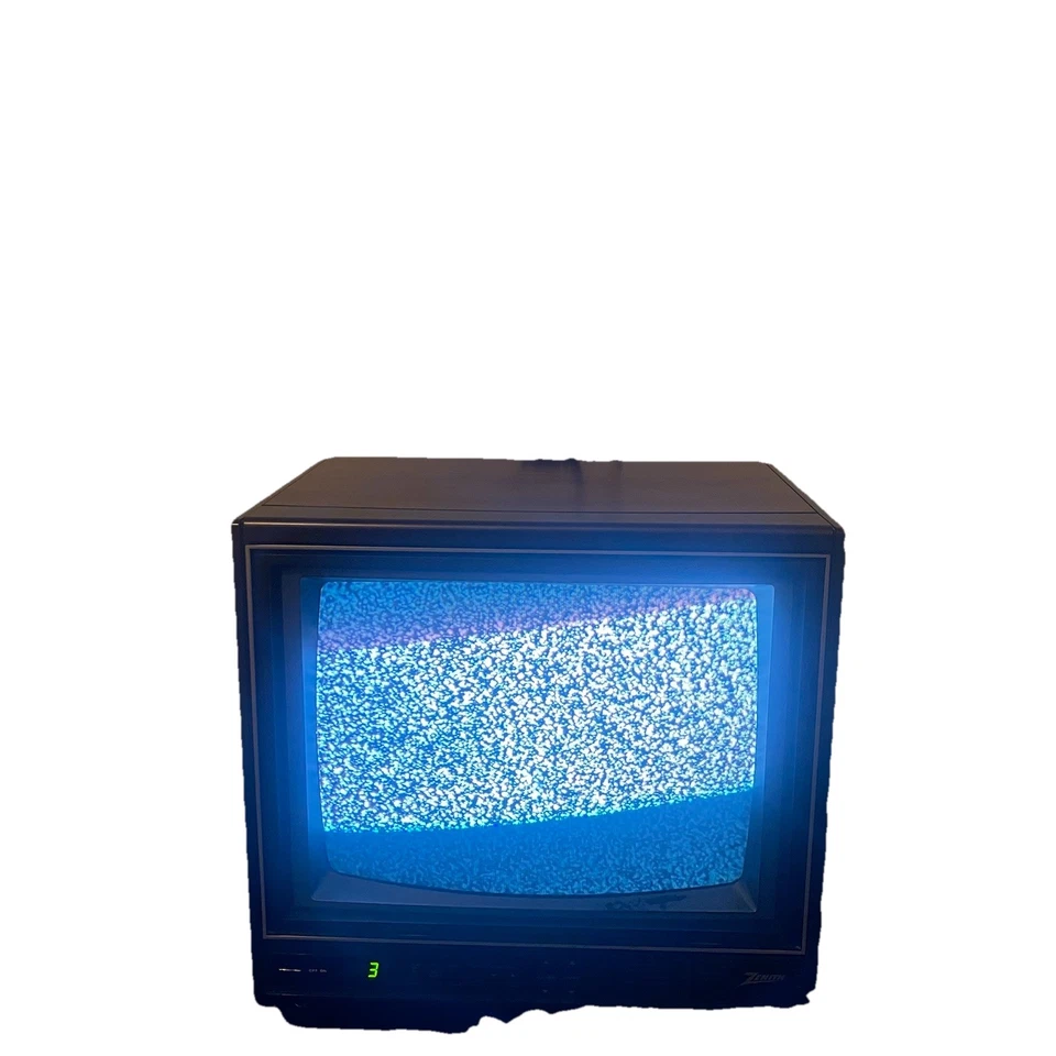 Zenith Television 1980 Modelo No. Madera D1382W 13"" Foto 2 de 4