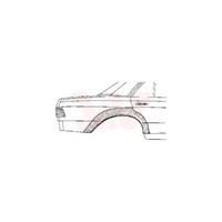 VAN Wezel Seitenwand Hinten Links FüR Mercedes-Benz Kombi T-Model Coupe
