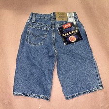Vintage 1990  s Levis 550 Boys Shorts, Deadstock NWT, Size 12 W24