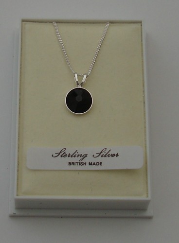 IN VARI COLORI PENDENTE ARGENTO USANDO SWAROVSKI ELEMENTS CRISTALLI MATRIMONIO - 第 16/17 張圖片