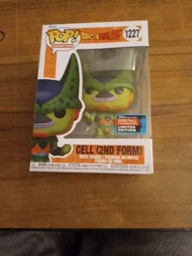 FUNKO POP! Dragon Ball Z Cell 2nd Form #1227 NYCC 2022 Limited Edition Authentic
