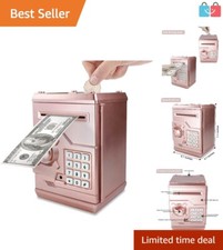 Kids Mini ATM Piggy Bank with Password Lock - Fun Saving Box for Boys  Girls