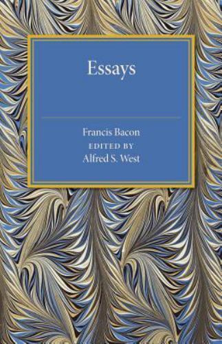 Bacon's Essays Bacon West Paperback Cambridge University Press 9781107492349