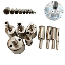 10 Pcs Marble/Glass/Ceramics/ Hole Opener Diamond Drill Head Bit Thickened