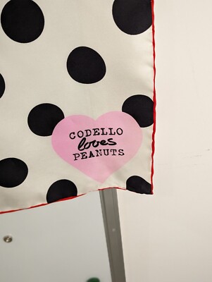 Foulard Snoopy Vintage – Soie – Années 70 – Collection Peanuts