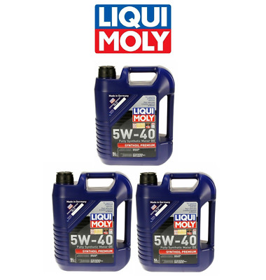 15 Liters Engine Motor Oil Liqui Moly Premium Fully Synthetic 5W-40 for Mercedes