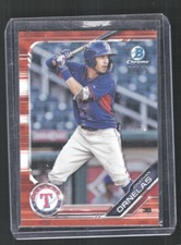 2019 Bowman Draft #BDC-136 Jonathan Ornelas Chrome Orange Refractor #/25