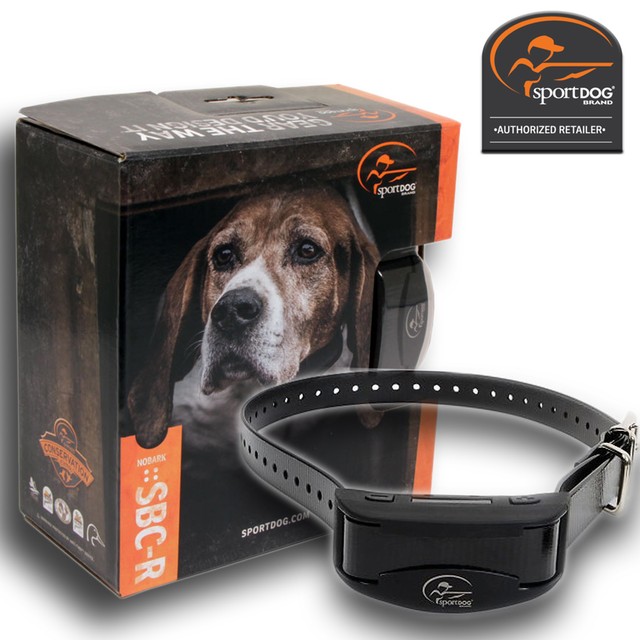 SportDOG SBCR Rechargeable Comfort Training No Bark Collar Stop Dog