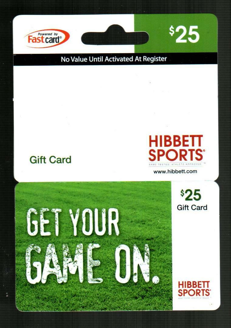 HIBBETT SPORTS Get Your Game On 2009 Gift Card ( 0 Collectible Card