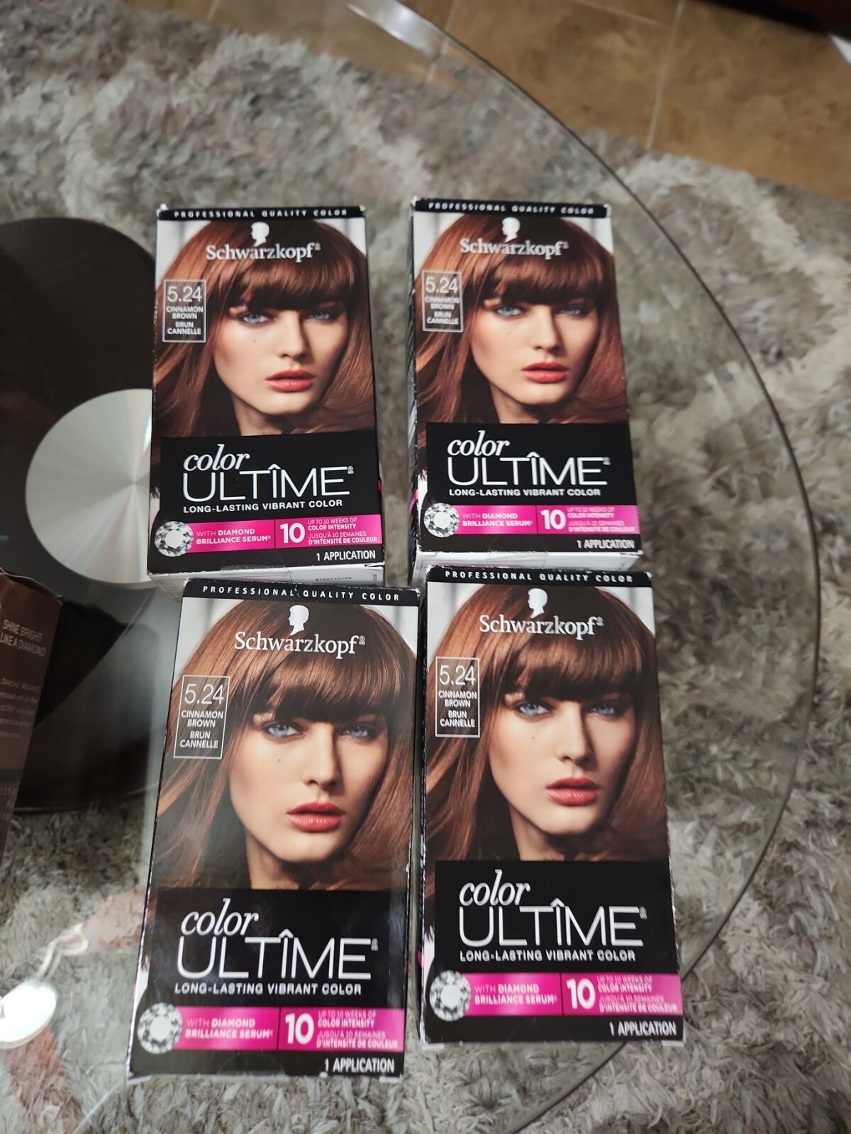 Schwarzkopf 5.24 Cinnamon Brown Color Ultime Permanent Hair Color