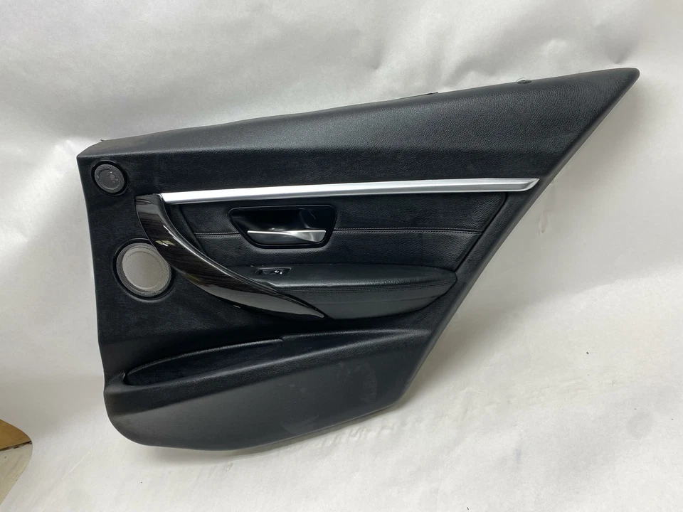 BMW 340I XDRIVE 2016-2018 panel de puerta interior lateral derecho negro OEM Foto 2 de 4
