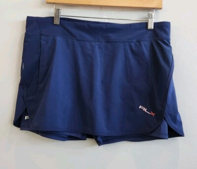 RLX Ralph Lauren Golf Skirt Skort Shorts Stretch Lined Pockets