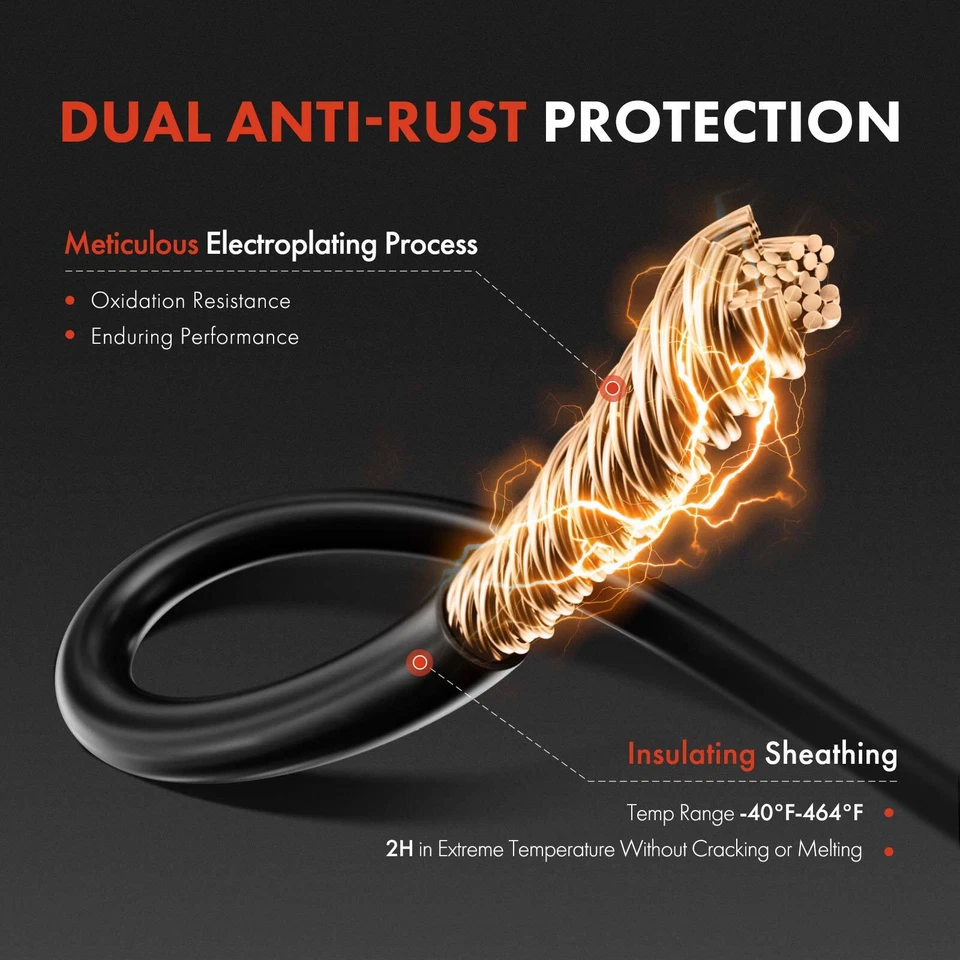 Sensor de desgaste de pastillas de freno delanteras o traseras 2 piezas para BMW 325 318is 524td 528e 535is M3 Foto 4 de 4