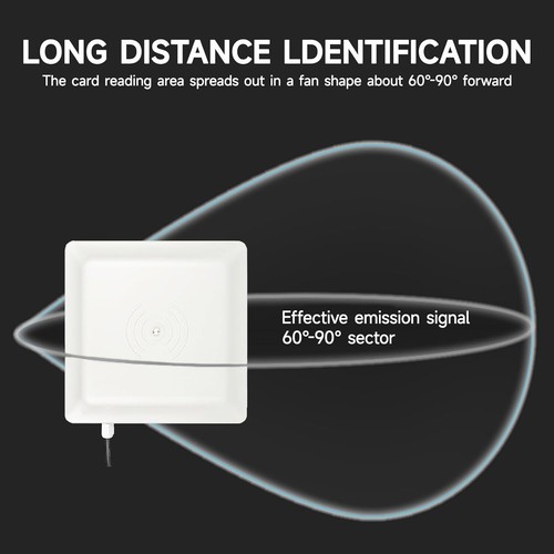 SR681 UHF 6m große Reichweite Außen IP67 8dbi Antenne USB RS485 Wiegand RFID Leser - Bild 6 von 9