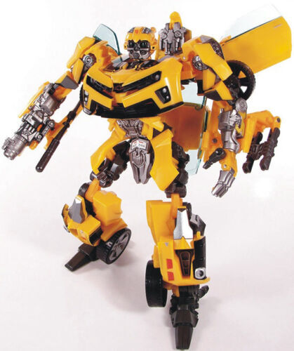 Hot Bumblebee Human Alliance Robot Car Action Doll Toy - Picture 3 of 8