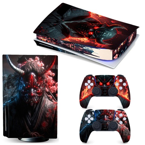 Skin Sticker Halloween Friday Wrap PS5 Slim Console Controllers Jason Michael - Picture 12 of 83