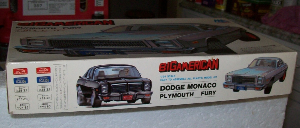 1:24 Plymouth Fury 'Big American' Kit by YODEL JAPAN | eBay