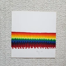 Ay-O 1981 Original Signed Silk Screen Print