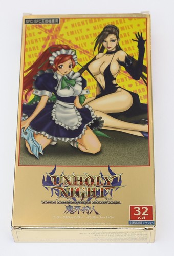The Darkness Hunter Unholy Night SFC Nintendo Super Famicom At0927