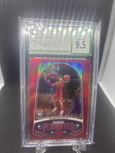 2019-20 Panini Chronicles - Marquee Red #268 Kevin Porter Jr. /149 (RC) CGC 9.5