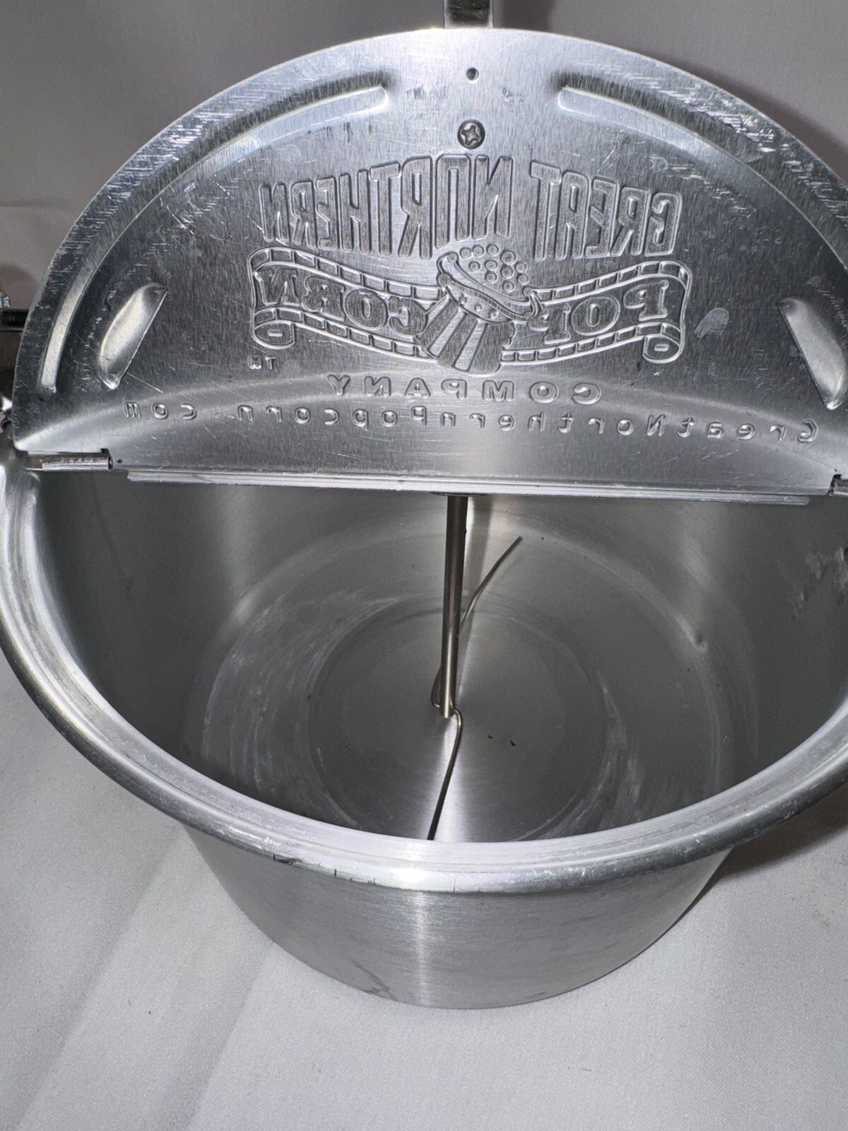 Popcorn Popper Great Northern Popcorn Original Spinner Stovetop 6.5 Qt Theatre