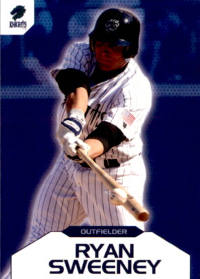 2007 Charlotte Knights Team Issue #25 Ryan Sweeney Cedar Rapids Iowa IA Card