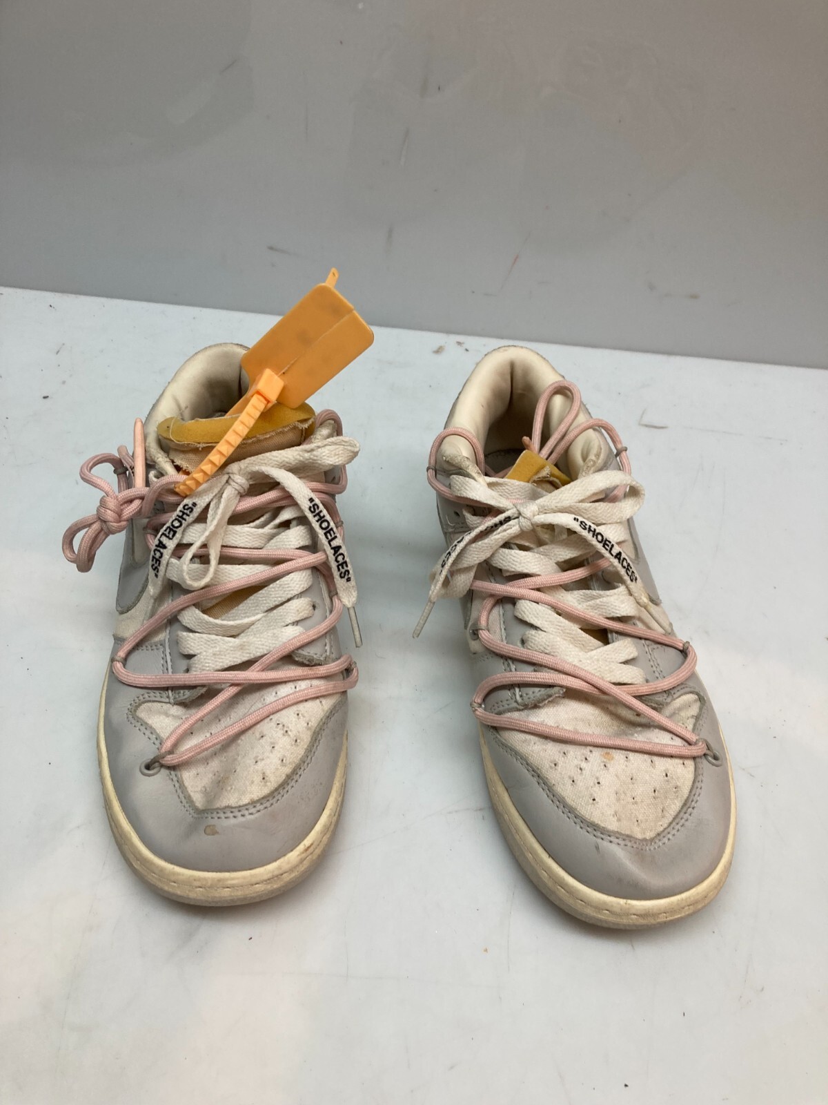 OFF WHITE X NIKE Taglia 8 Nike Off White x Dunk Low Lotto 09 di 50