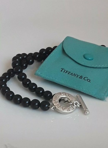 Tiffany \u0026 Co. Stamped Onyx Beads 