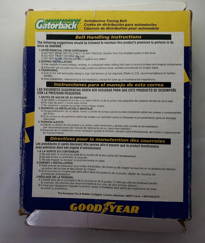 Goodyear 40284 Serpentine Belt - Image 2 of 4