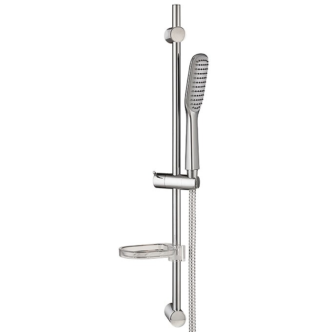 Barre de douche de 70 cm avec curseur réglable pour remplacer un ancien support