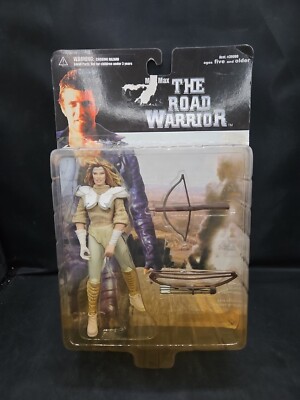 Mad Max The Road Warrior ''WARRIOR WOMAN'' Action Figure 2000 N2 Toys NEW - Sealed