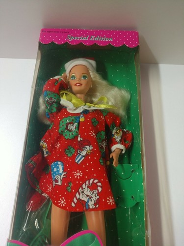 Muñeca Barbie Christmas Holiday Dreams 12" edición especial Mattel 1994 #12192 - Imagen 2 de 10
